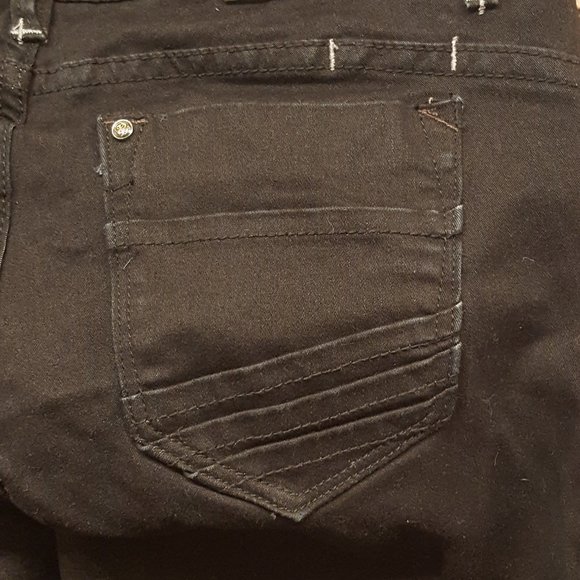 Project Eighteen Jeans BLACK Size 28/9  EUC - Picture 8 of 14